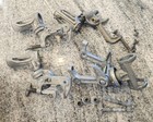 Estate Lot Of 4 Vintage Clamp-on Boat Rod Holders - 3 Down East Maine   1 Lazy