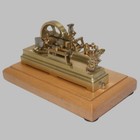 Enginediy Mini S10 Retro Horizontal Mill Steam Engine Model With Speed Reducer