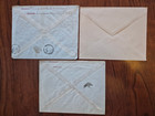 Lot Of 3 Argentina Postal Stationery Envelopes  Early 1900 s