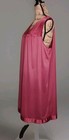 Vintage Vanity Fair - Sleeveless Raspberry Nylon Nightgown - Women s Size Xxl