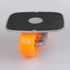 Orange Portable Roller Road Drift Skates Plate Anti-slip Board Aluminum Truck   