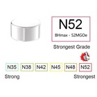 1 2 X 1 4 Inch Neodymium Disc Magnets Super Strong Rare Earth Magnet N52