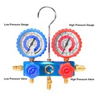 3 5cfm 1 4hp Air Vacuum Pump Hvac Refrigeration Ac Manifold Gauge Set R134a Set