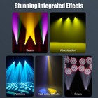 400w 3in1 Led Moving Head Light Beam Wash Spot With 9 Gobo 9 Color Dmx Sound