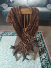 Vintage Pdw Genuine Fur Stole wrap  Mink