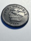 Isle Of Man  1733 Penny    James Stanley - 2nd Issue  Inside Of Cap Frosted  Avf