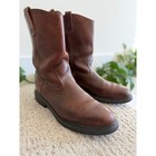Vintage 1996 Red Wing 1105 Pecos Supersole Leather Boots Usa Brown 11 5 D