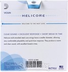 D addario H310 4 4m Helicore Violin String Set - 4 4 Size - Medium Tension