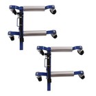 2 Piece Ratcheting Wheel Dolly 1300lbs Capacity Heavy Duty Self Loading Dolly