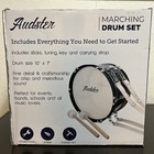 New Audster Marching Drum Set Black And White Drum Percussion Music Band Dm-400