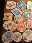 Vintage Beer Coasters German Beer Coasters Lot 68 Matching Assortment Bar Brew