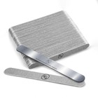 Professional 100 Grit Nail File Set - Reusable Peel   Stick Emery Boards  50 Pcs