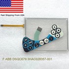 Dsqc679 F Abb 3hac028357-001 Irc5 Teach Pendant Touch Screen keypad Membrane Usa