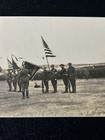 Us Army Decorating The Colors 103rd Engineers Ww1 France - Original Photo