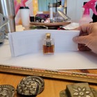 Vintage Early 1950s 1951 Corded Lucien Lelong Paris Orage  Real Perfume French 