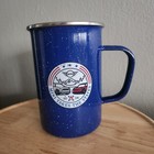Mtts  mini Takes The States 2024  Blue Enamel Mug Mini Cooper Logo Souvenir Read
