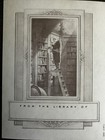 24 Vintage Antioch  Bookplates The Bookworm Carl Spitzweg Library Ladder