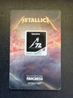 Metallica M72 World Tour  Fan Card Poland New And Unused Popup Shop Card