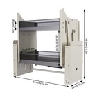 Kitchen Pull Down Shelf Upper Cabinet 2-tier Pull Down Cabinet Organizer Rack