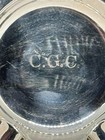 Mappin   Webb Art Deco Silver Plate Ashtray C1930 London Sheffield C g c