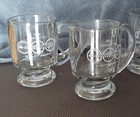 Lot Of 4 1988 Chevy Corvette Quality Award Employee Incentive Mugs 35th Anniv 