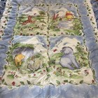 Vintage Disney Classic Winnie The Pooh Crib Bedding Set 1996 Complete Euc