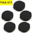  pack Of 5  Lens Cap Cover For Camera Lens 49 52 55 58 62 67 72 77 82 Mm