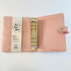 Carpe Diem Planner Personal Size  Small 6 Ring Binder  blush  Pink Agenda