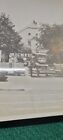 Original Photo Richfield Gasoline Service Station Clockface Pump Era   