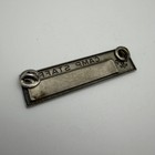 Bsa Metal Camp Staff Name Tag W  Fdl Shield Eagle Bsa Emblem Sc-487