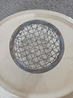 Vintage Metal Silver Wire Cage Round Dome Top Flower Frog Floral Arranging