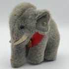 Vintage Original Steiff  jumbo  Baby Elephant With Ear Button