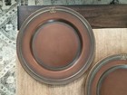 Southern Living At Home Canterbury Chargers 40957 Metal Copper Tone Set Of 4