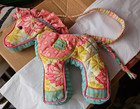 Sassy Pet Saks By Douglas Colorful Floral Quilted Horse Purse 2012