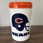 Vintage Chicago Bears Nfl Football Aladdin Insulated Travel Mug Cup 20oz 80s 90s