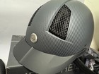 Tuffrider Starter Carbon Fiber Print Helmet Size Large Tuff Rider