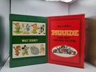 Vtg Lot Of 2 Walt Disney Boxed Book Set Wonderful World  Disney Parade