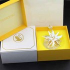 Crystal Scs Swarovski 2023 Edelweiss Ornament  5651063 New In Box Rare