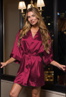 Women s Bride Bridesmaids Silky Robe Satin Kimono Robes For Women Lingerie