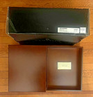 The Bombay Company Mahogany Memory Keepsake Box With Brass Plate   Hinges 1991
