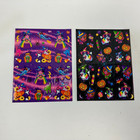 Lot Of 2 Vintage Lisa Frank Halloween Sticker Sheets 5319  5258 Pigmarella
