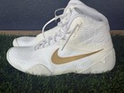 New Nike Tawa White Metallic Gold Wrestling Shoes Ci2952-171 Men   s Size 12