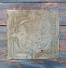 Vintage Ceiling Tin For Crafts Patch Work Home Decor 12x11