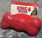 Kong Beezles Squeak   Rattle Red Bone-dog Chew   Squeak Kong Bone
