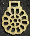 Vintage British   Horse Brass Design Medallion
