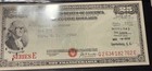 Vintage  25 Series E U s  Savings Bond 1972 Very Nice