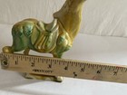 Colorful Chinese Tang Dynasty Sancai Glazed War Horse Figurine Vtg Flaw Read