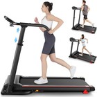 2 5hp Foldable Treadmill For Home Electric Quiet Running Jogging Machine 300 Lbs