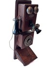 1882 Bell System  americana  Antique Wall Phone Full Size