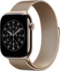 Apple Watch Milanese Loop Band  46mm  - M l - Gold Stainless Steel